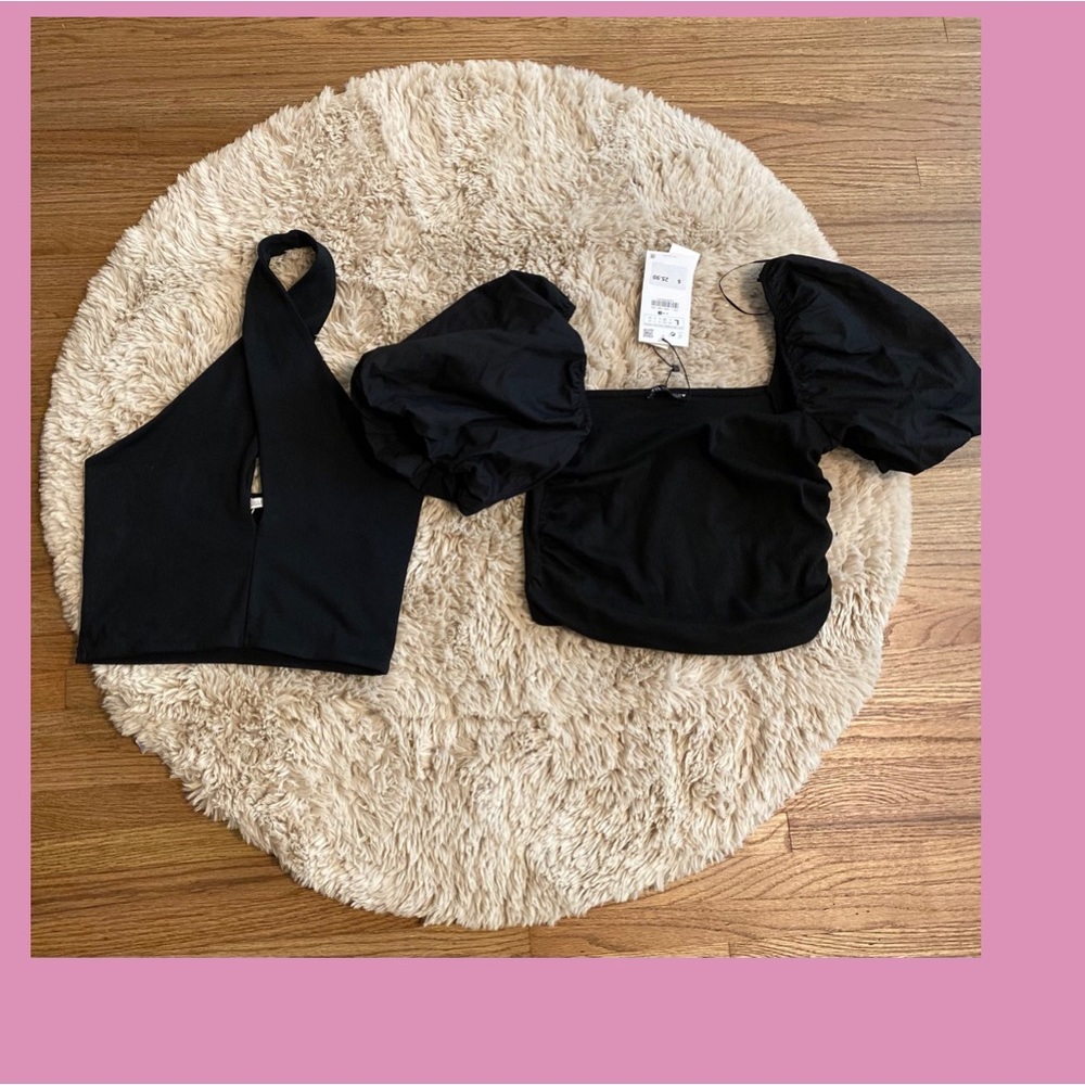 Two Zara tops